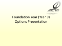 Year 8 Options Presentation Parents_2023
