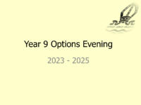 Year 9 Options Presentation Parents 2023