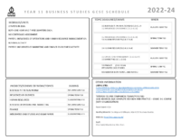 Curriculum Maps KS4 BUSINESS Y11 2022-24