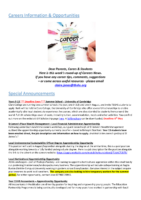 Careers News Bulletin 1.5.24