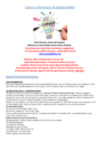 Careers News Bulletin 14.5.25