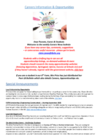 Careers News Bulletin 21.5.25