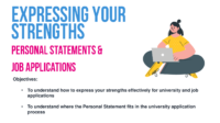 Expressing Strengths – Writing a Personal Statement 2025/26