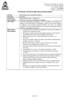 SEND Administrator and Medical Support Job description