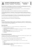 GDPR Document Privacy Notice – Governors 2025