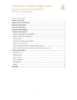 Student Examination Handbook 2025-26