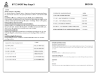 BTEC Sport Curriculum Maps KS5 2025-26
