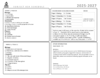 Curriculum Maps, Science, KS4 Trilogy 2025-27