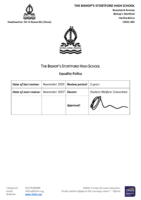 Equality Policy 2025-27