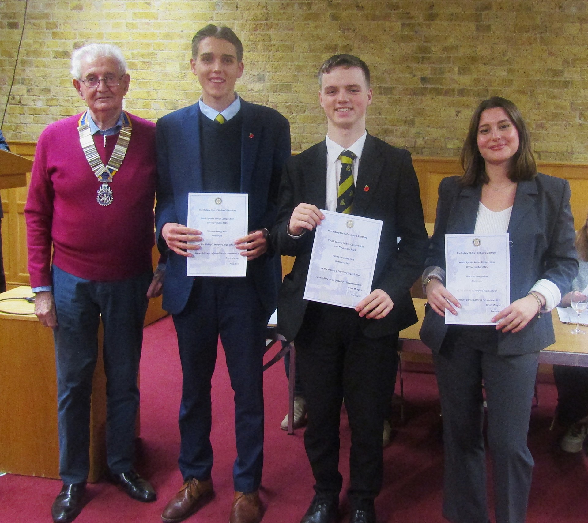 TBSHS Public Speaking Teams Come Close – The Bishop's Stortford High School