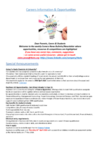 Careers News Bulletin 15.4.26
