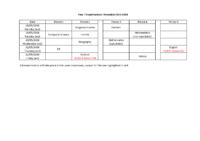 Year 7 Examinations 18-22nd May 2026