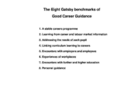 TBSHS Careers Overview linked to Gatsby Benchmarks 2025-26