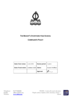 Complaints Policy 2026-28