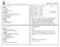 Curriculum Maps KS4 trilogy 2026-28