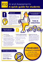 9. JCQ – AI and Assessments – A quick guide for students 2026-27